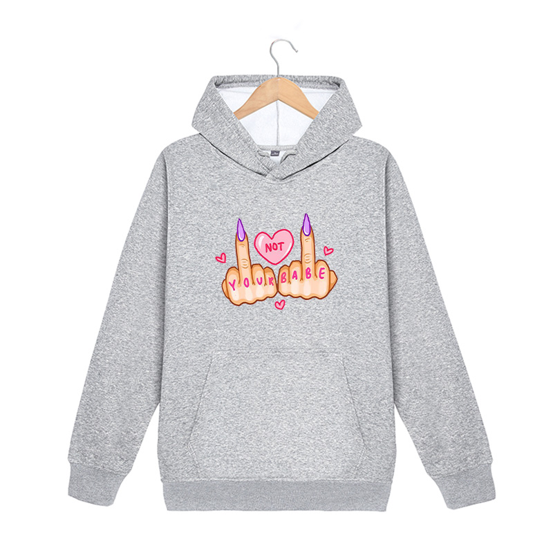 

DIY Hoodies Fashion Hands Letter Print Hoodies Mens Womens Trendy Casual Breathable Hooded Sweatshirts Wholesale DIY Clothing, Black