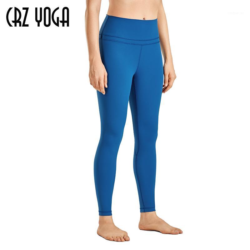 

CRZ YOGA Women's Naked Feeling I High Waist Tight Yoga Pants Workout Leggings-25 Inches1, Leopard-print48