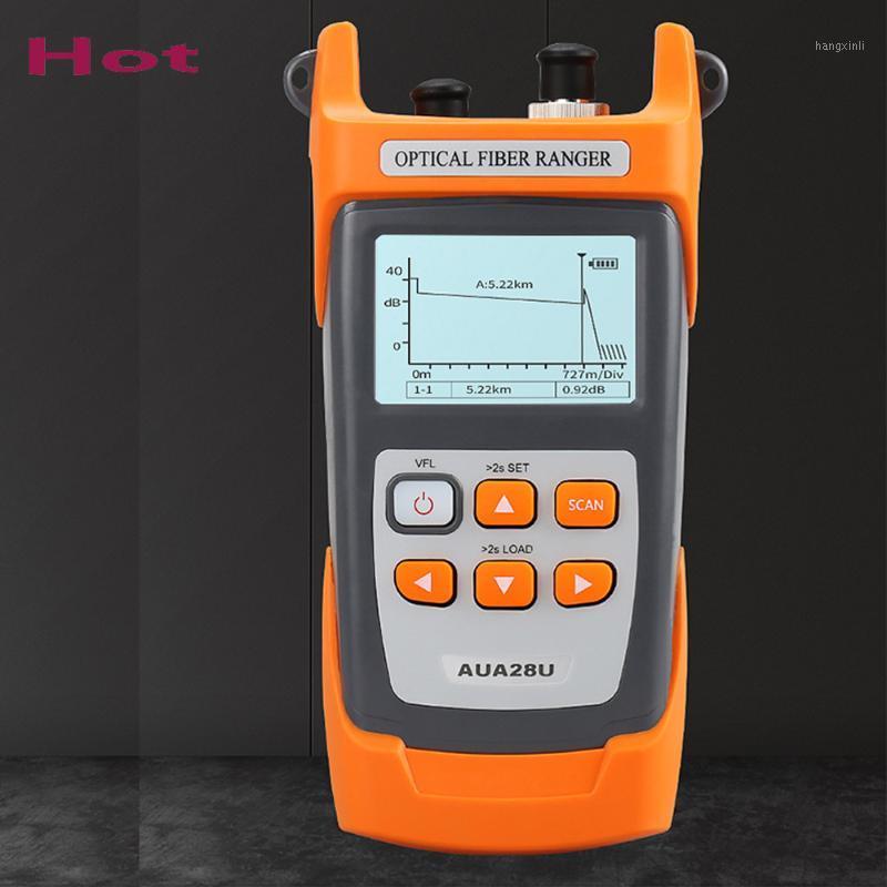 

AUA28U/28A Pro Mini OTDR 60KM Optical Fiber Reflectometer VFL Dynamic Range FC SC FTTH Active Fiber Cable Ethernet Tester Tool1