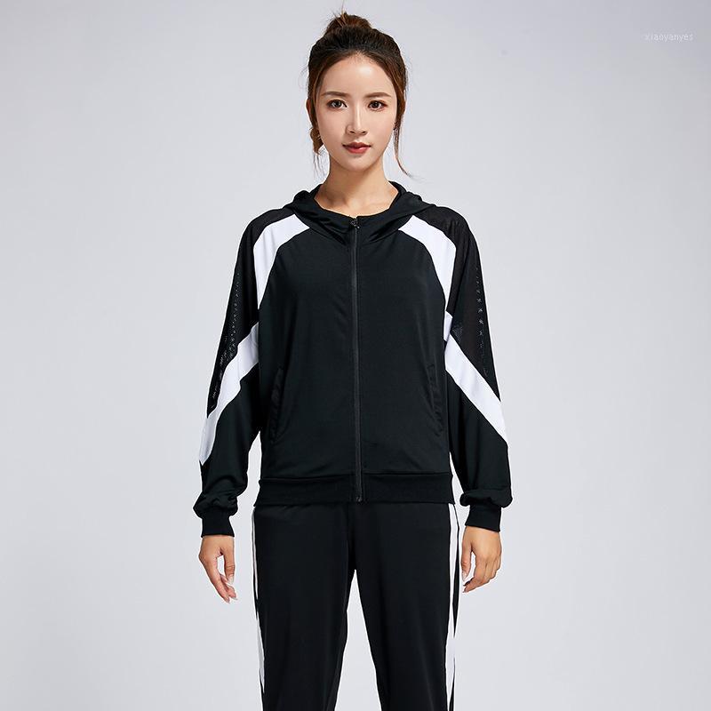 

Free Shipping Sport Suit Women Jogging Suits for Women Women' Winter Jogging Sets Suits (Jacket + Pants + Bra)1, Black