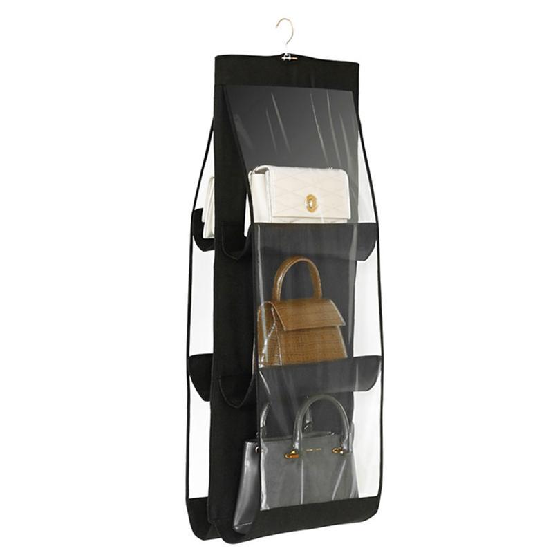 

1Pc Mutifunctional Storage Bag Two-sided Dust Organizer for Home, Black