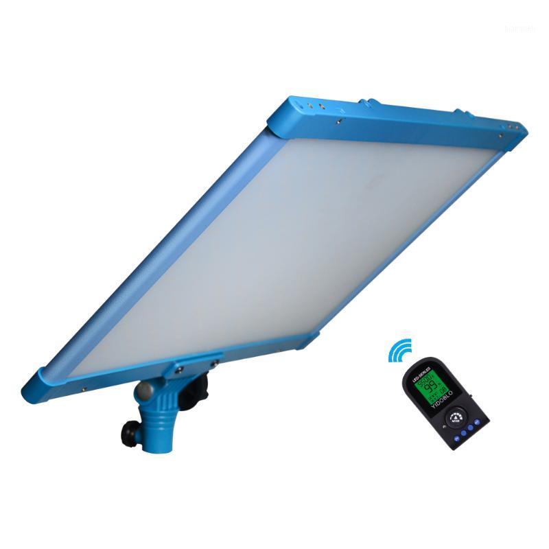 

Yidoblo ZD-100Eii Super Slim LED Panel Light Dimmable Bio-color LED Lamp For Photography Interview Remote control light1