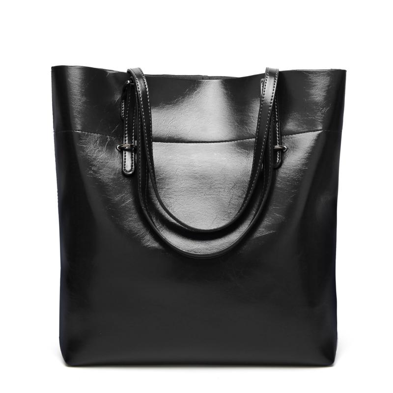 

New style women's single shoulder bag fashion large capacity handbag, Black