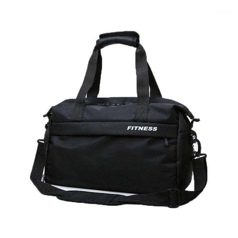 

Fatcool Nylon Waterproof Dry Wet Separation Gym Bag Men Women Fitness Yoga Sports Hand Bag Fashion Crossbody Travel Sport Bags1, Pink