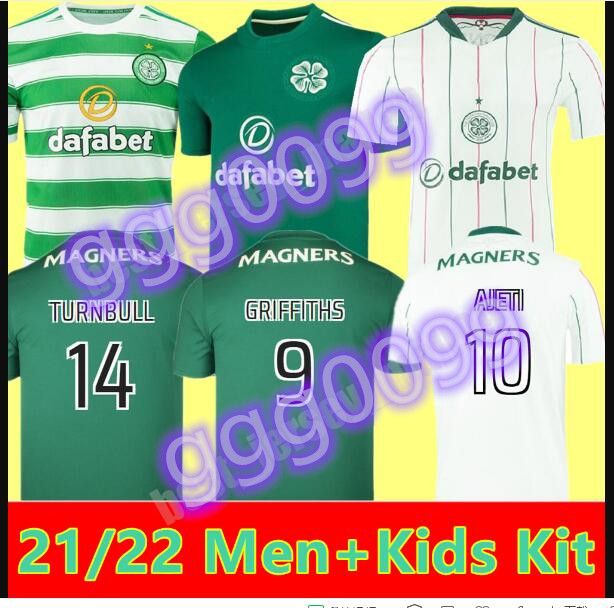 

21 22 Celtic fc Soccer Jerseys MCGREGOR GRIFFITHS Football Shirts 2021 2022 Klimala FORREST BROWN CHRISTIE EDOUARD BAYO Home Men kids top th, Home adult