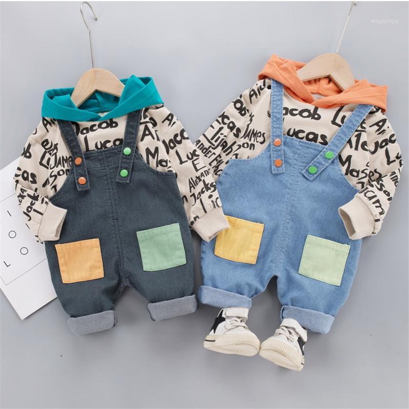 

Children Clothing 2020 Autumn Boys Girls Clothes Suit Baby Long Sleeve Hooded Tops + Pants 2Pcs/sets Toddler Kids Tracksuits1, Green