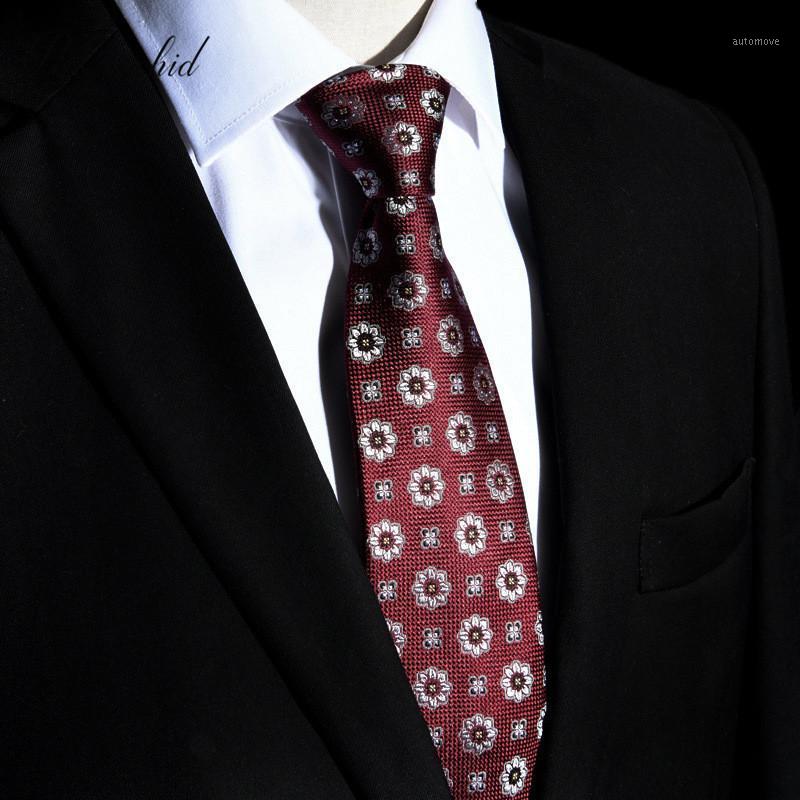 

PEORCHID 100% Silk Jacquard Ties For Men Floral Necktie Business Ties Solid Striped Cravate Men Tie Wedding Party Cravate Homme1