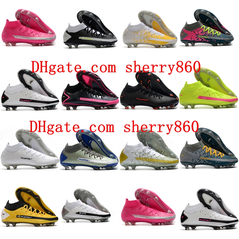 

2021 soccer shoes quality mens cleats Phantom GT Elite Dynamic Fit FG outdoor football boots scarpe da calcio, As picture 7