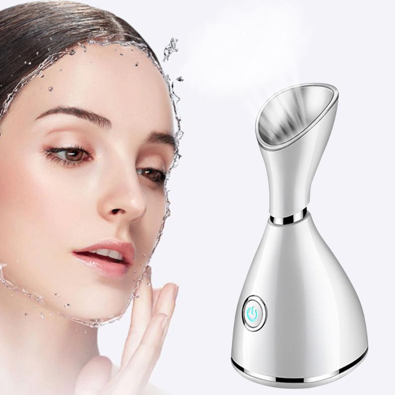 

Facial Steamer Nano Ionic Facial Deep Cleaning Hot Steamer Cleaner Face Sprayer Machine Beauty Face Steaming Device Steam