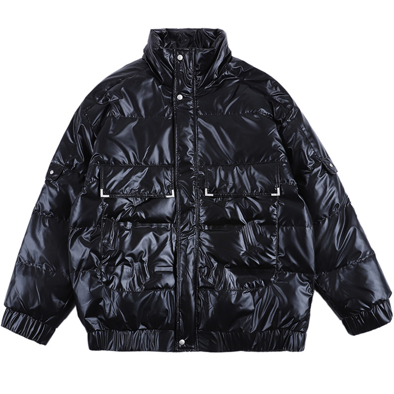 

2021 New White Duck Man Style Shiny Hot Skin Winter Light Down Short Jacket VLUP, Silver