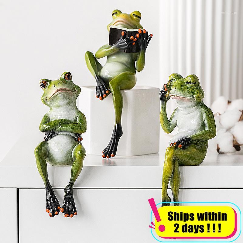 

Decorations for Home Home Decoration Accessories for Living Room Counter Display Frog Animal Model Creative Decor1
