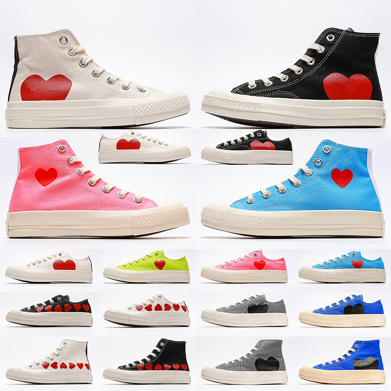 

2022 mens womans 1970 Red heart Casual Shoes 1970s Big Eyes Play Chuck 70 Multi Heart 70s Hi Skate Platform Shoe Classic Canvas Jointly Name man Skateboard Sneakers, I need look other product