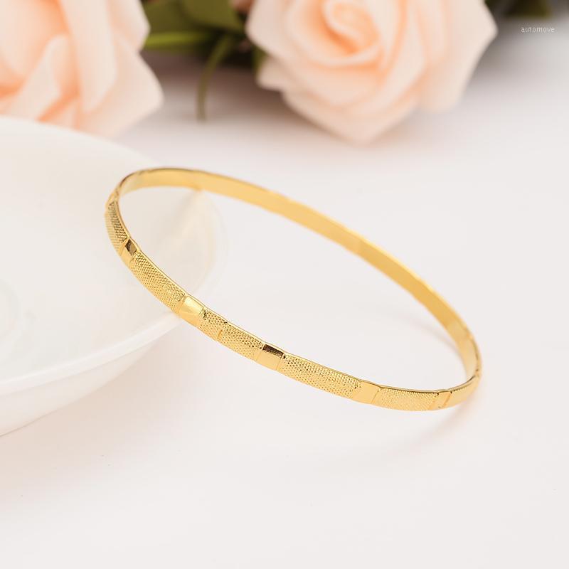 

Wholesale/ Gold Color Ethiopian bangle bracelet bangle Dubai jewelry Gold Dubai big circle bangles wedding bridal womengifts1