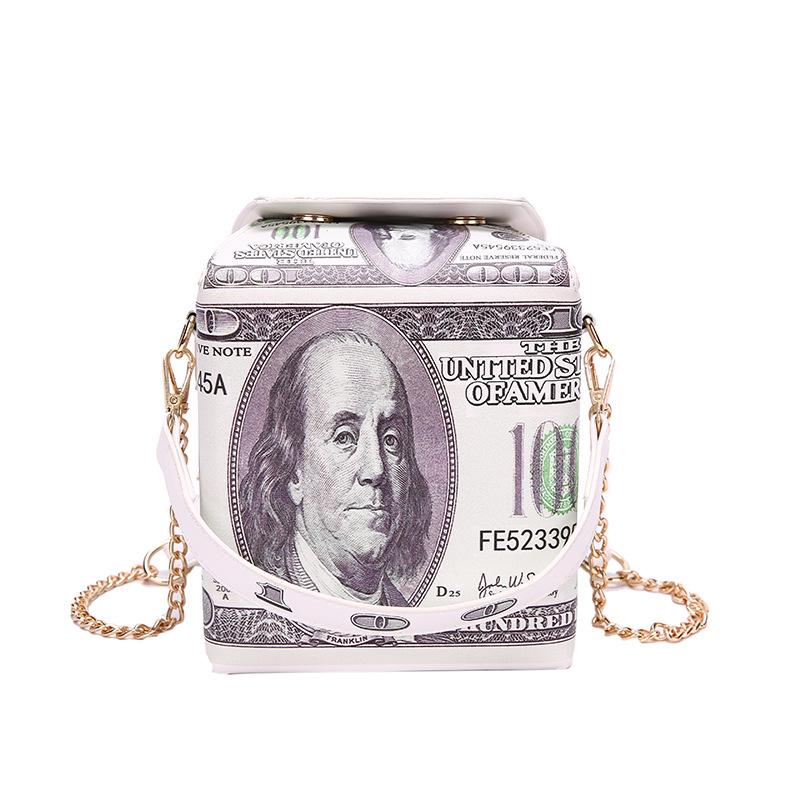 

Fashion Dollar Pattern Crossbody Bag for Women 2021 Shoulder Bag Purses and Handbags Pu Leather Female Money Bucket, Wholesale