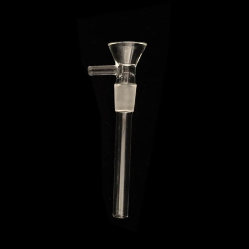 

Glass Smoking Accessories Downstem Diffuser Down Stem Drop Down Adapters For Water Bongs Dab Rigs 14mm male 117length Glasses reducer 127 G2