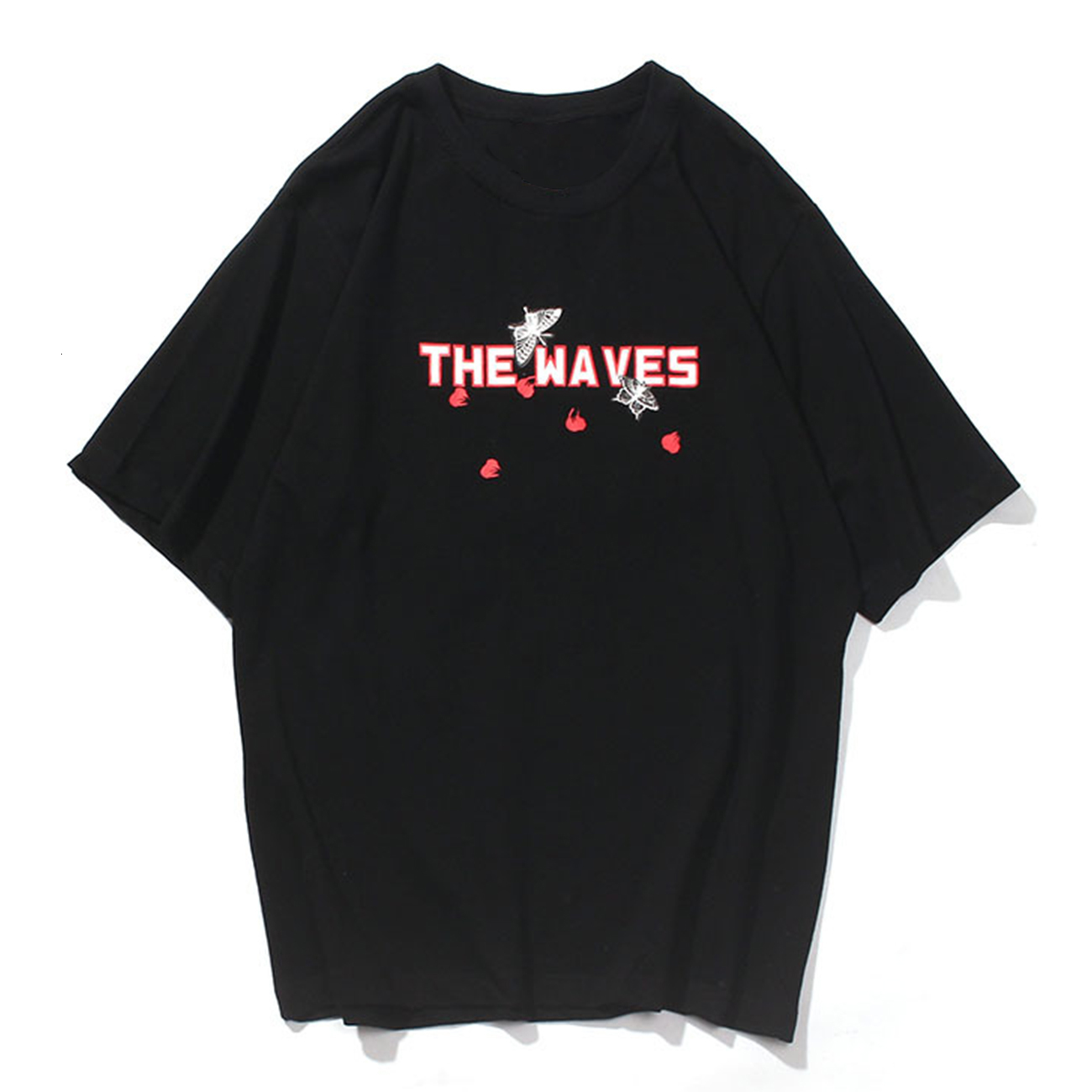 

2021 New Aelfric Eden Summer t Shirt Men Streetwear Japanese Geisha Ukiyoe Tshirts Harajuku Short Sleeve Fashion Oversized Tops Tees E0z6, Black