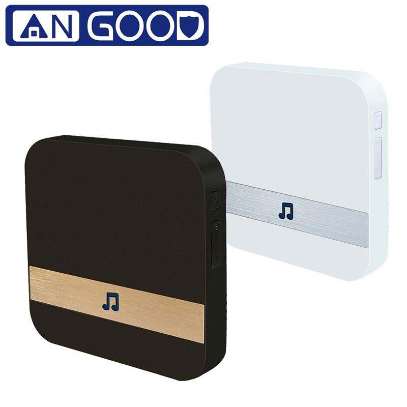 

ANGOOD 433MHz Wireless doorbell wireless ring door bell Smart Video Doorbell Chime Indoor ringbell 10-110dB Music Receiver
