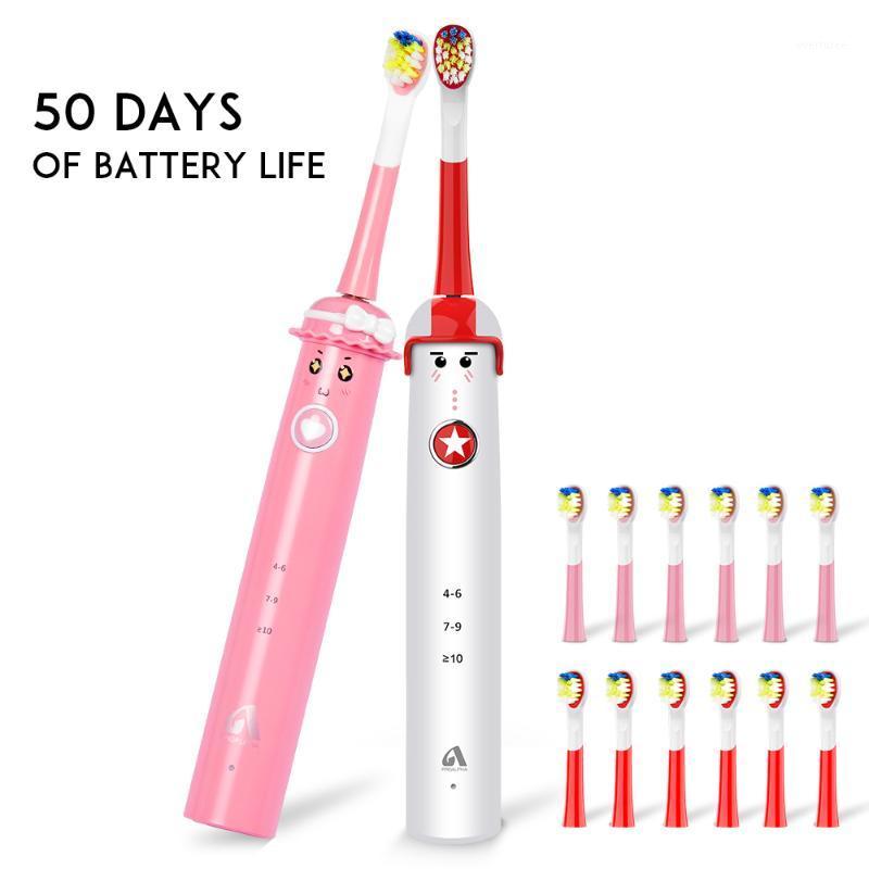 

Oral Sonic Electric Toothbrush for 4-12 Ages Teenager Tooth brush Smart Timer 50+day Replacement Brush Head for kids Gift sets1
