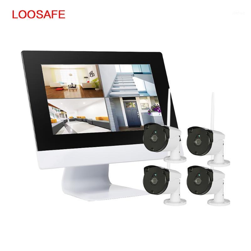 

Wireless CCTV system 1080P 2MP video surveillance with screen kit outdoor weatherproof surveillance camera NVR kit night vision1