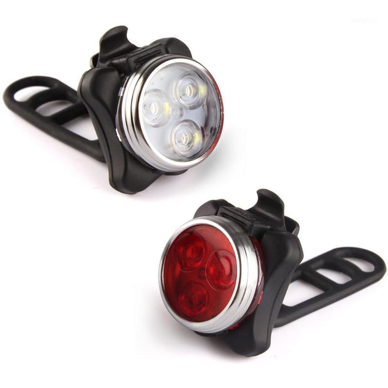 

4 Modes Bicycle Light Built-in battery Rechargeable USB LED Bike Light With Mount Bicycle Accessories1