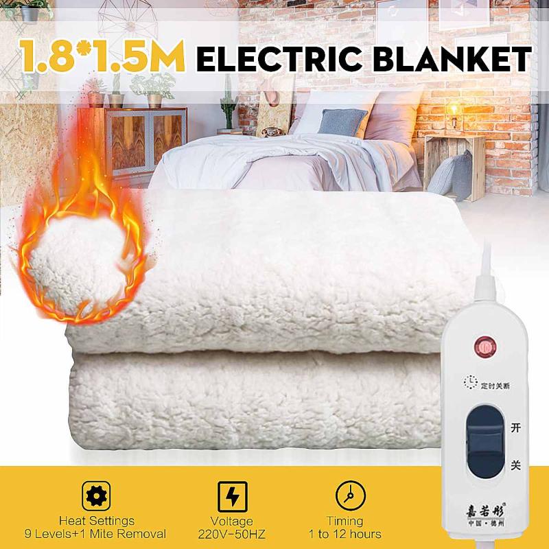 

Electric Heaters Temperature Timing Controller Winter Heated Mattress Pad Home Bedroom Warmer Heating Pad Mat Waterproof Durable