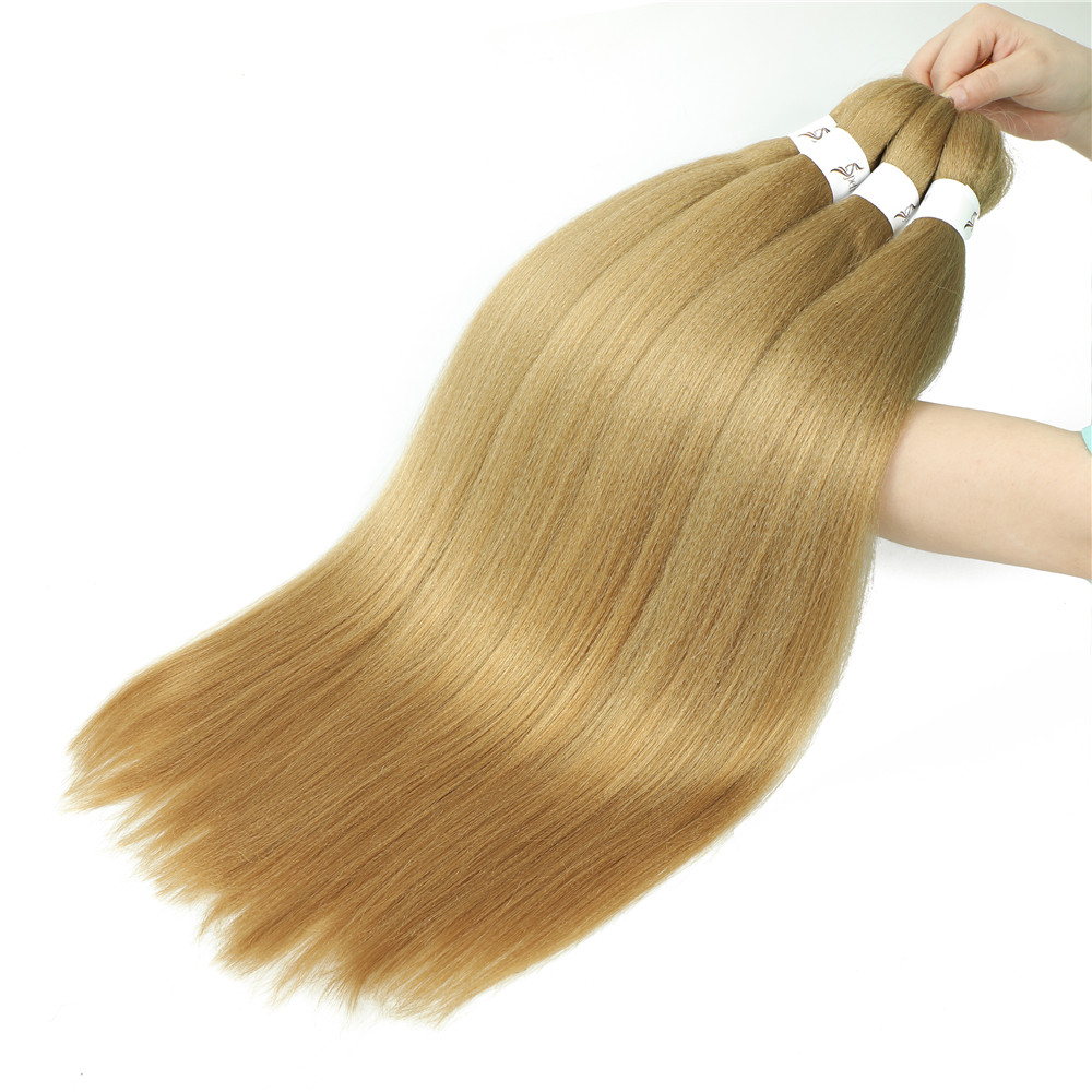 Costume Accessories 24 Inches Pre Stretched Braiding Hair Ez Braid Hair Extensions Synthetic Hair Bundles For Black Women High Temperature F-image-749077589
