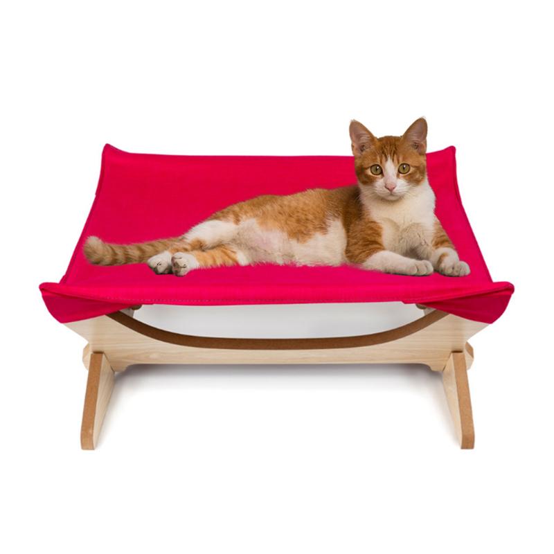 

Pet Cat Hammock Bed Lounger Small Dogs Comfy Foldable Sleeping Bed Hammock Pet