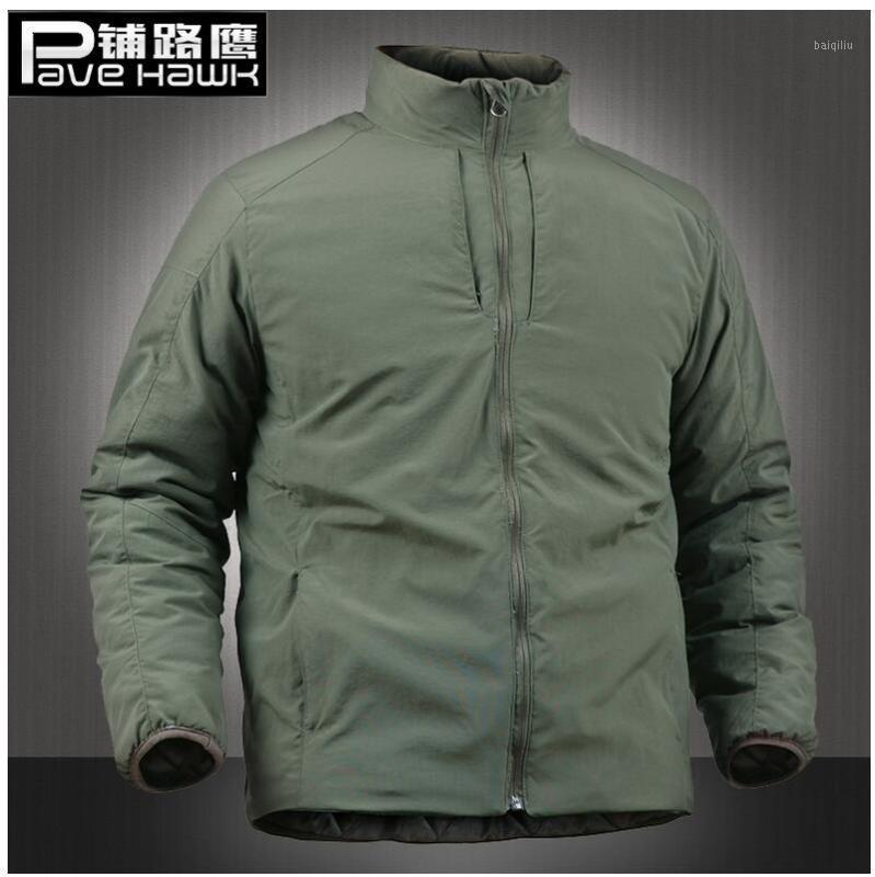

PAVEHAWK Men Warm Jackets Winter Thermal Thicken Windproof Hiking Coat Men Tactical Army Camping Lightweight Waterproof Jackets1, Black