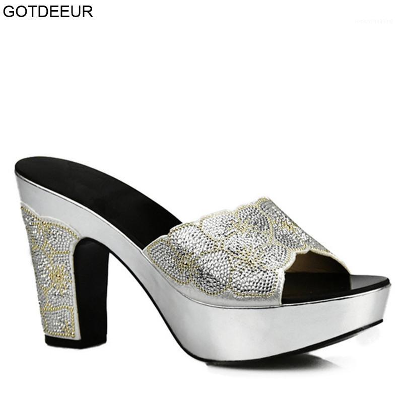 

New Arrival Italian Design Women Shoe High Quality Slip on Summer Slipper Shoes Sexy Lady High Heels Women Shoes for Party1, Black