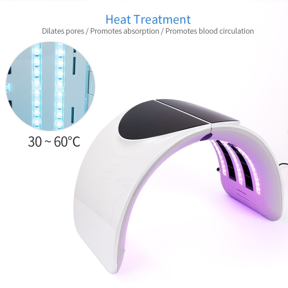 

PDT LED 7 in 1 Photon Treatment Skin Facial Treatment Salon Spa Beauty Equipment Photon Treatment Machine LED Face skin care Light