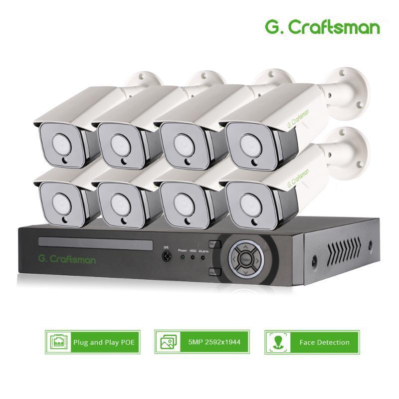 

XMeye 8CH SONY 5MP Face Detection POE IP Camera Security System Kits 335 Audio Waterproof CCTV Video Surveillance AI Onvif NVR1