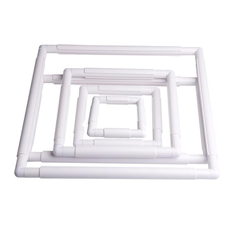 

Universal Plastic Embroidery Frame Cross Stitch Hoop Sewing Craft Tool L4MF