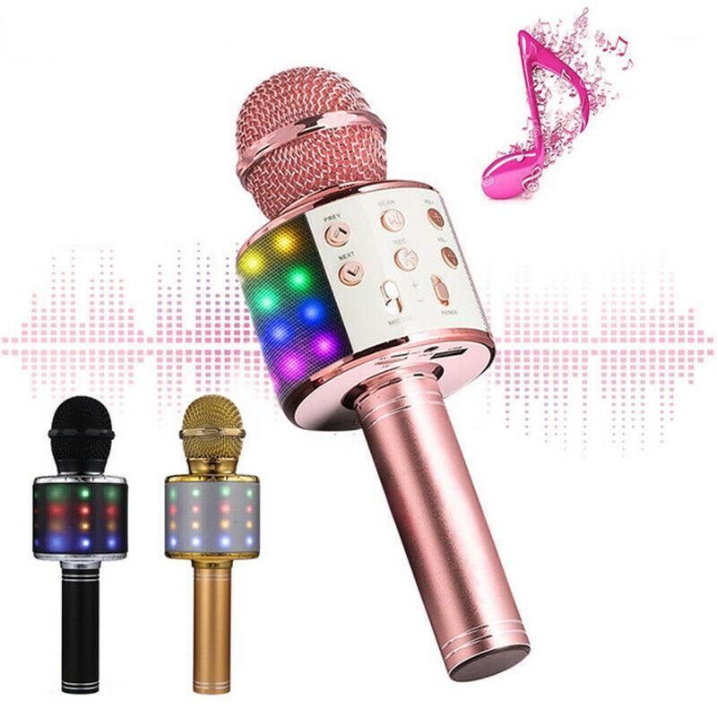 

BENTOBEN Wireless Bluetooth Karaoke Microphone Singing Recorder Mic Speaker Handheld KTV Player Party1