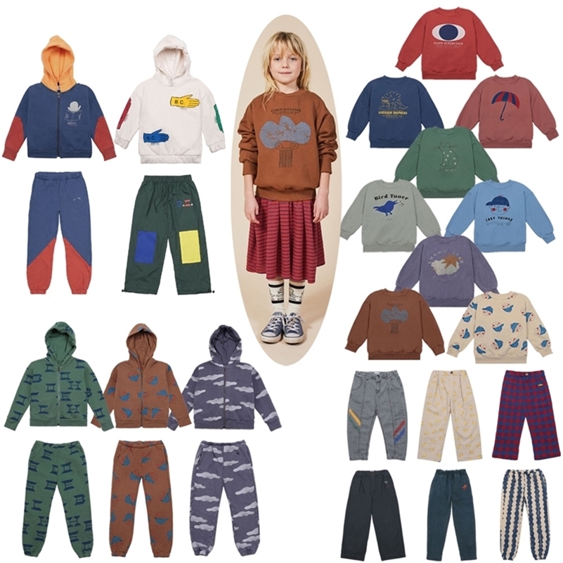 

Kids Clothes Set Autumn Winter BC StRafina Boys Girls Hoodie Sweatshirt Pants Baby Fashion Hooded Jacket Children Trousers 201031, Sweatshirt g