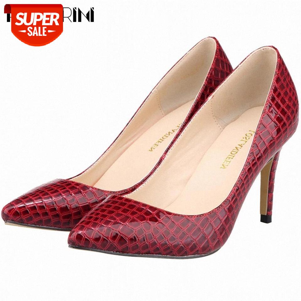 

RIBETRINI Sexy Lady Snake Print Pointed Toe Shallow High Heels Slip On Shoes Spring Women Pumps Casual Dress Pumps #Bn73, Beige
