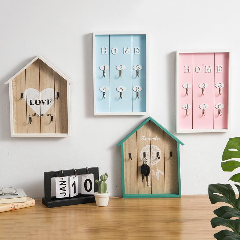 

Key box jewelry rack porch wall hanging decoration doorway wall decoration storage