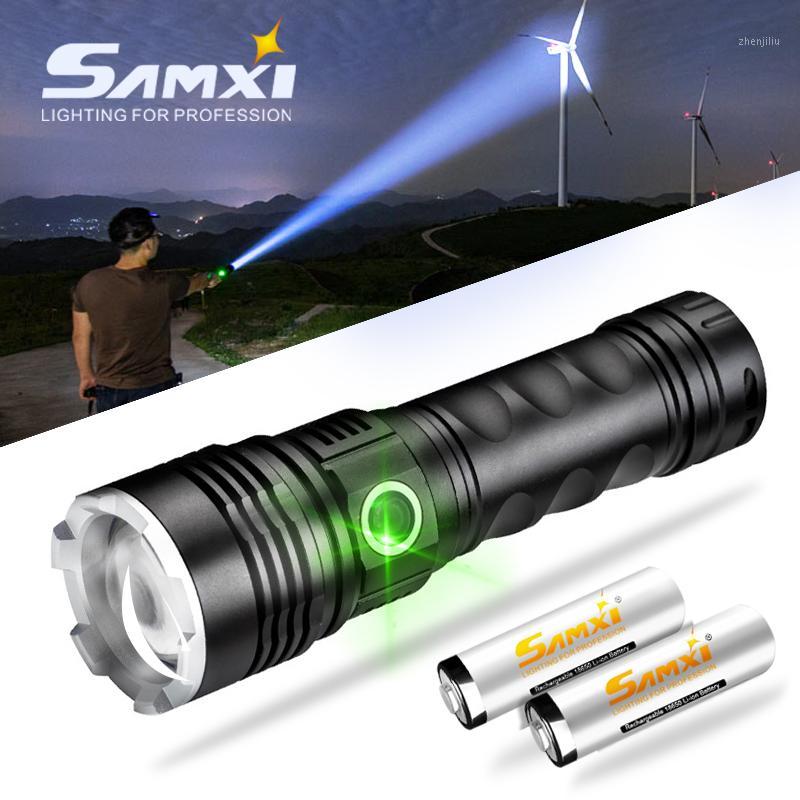 

XHP 50.2 LED With 18650 or 26650 Battery High Power Rechargeable LED As Tactical For Camping1