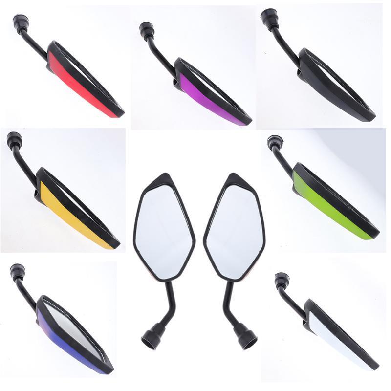 

2Pcs/Pair Motorcycle Mirror Scooter E-Bike Rearview Mirrors Electrombile Back Side Convex Mirror Universal For Dirt Bike ATV1
