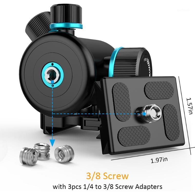 

Andoer TB81X Tripod Ball Head for Tripod Monopod Slider DSLR Camera 360 Degree Rotating Panoramic Ball Head Max. Load 8Kg1