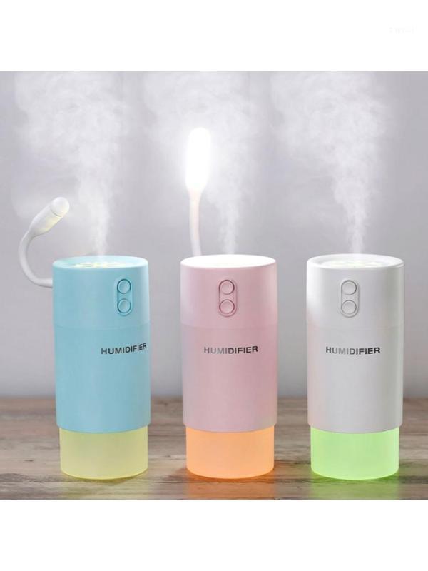 

Snowflake 1.2L Large Capacity Portable Desktop Air Humidifier USB Mist Maker K92B1