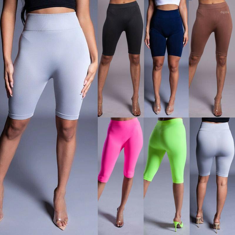 

Sexy Women Yoga Leggings Fitness High Waist Sport Jogging Gym Shorts Casual Solid Elastic Ladies Hot Sale1