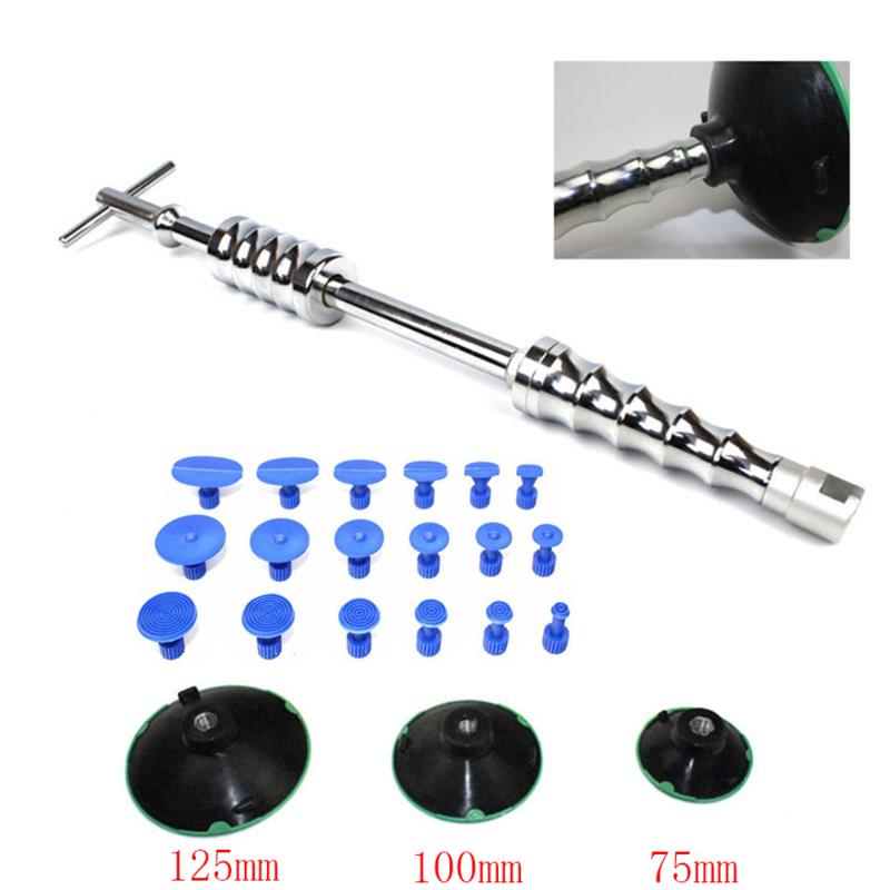 

PDR Dent Puller Slide Hammer Vacuum Cup Hammer Car Body Paintless Dent Repair Auto Pulling 3 Size Bodywork Panel Remover
