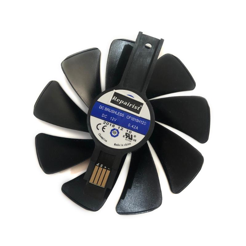 

95MM CF1015H12S/CF1015H12D/FDC10U12S9-C Sapphire RX580 RX480 RX570 VGA Graphics Fan For NITRO RX 570/580/480 Video Card Cooling