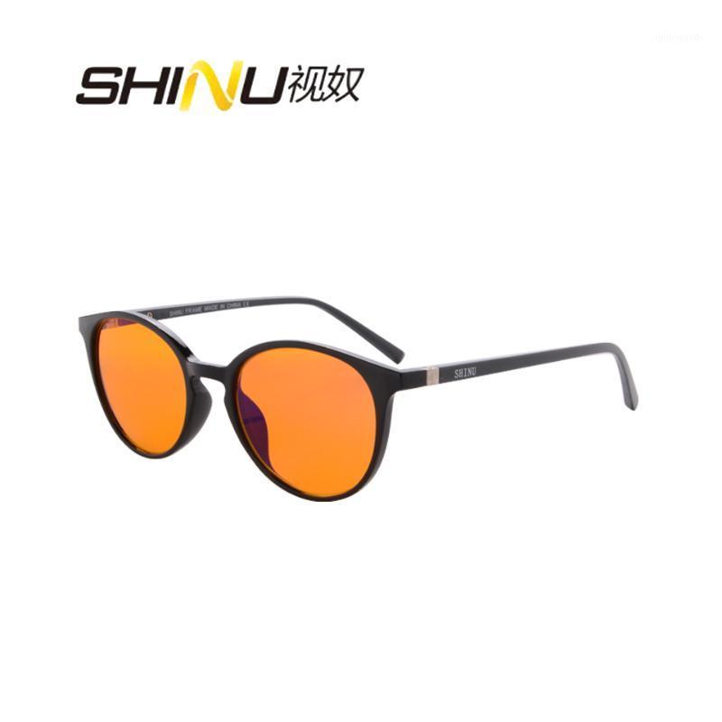 

Anti Blue Ray Glasses Computer Goggle UV400 Blue Light Blocking Photochromic Sunglasses Change Color To Grey Eyewear SH0731