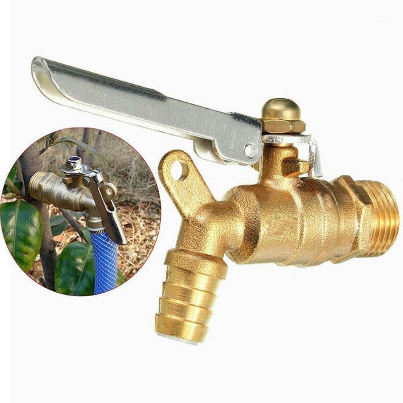 

20mm Thread Outdoor Garden Pool Public Place Faucet Lockable Copper Water Tap1