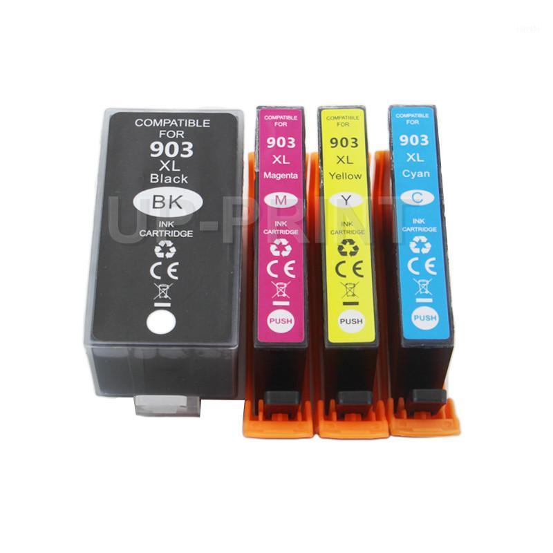 

UP 4 colors compatible FOR 903XL 903 XL Ink Cartridge with chip for OfficeJet 6950 6956 Pro 6960 6970 printer1