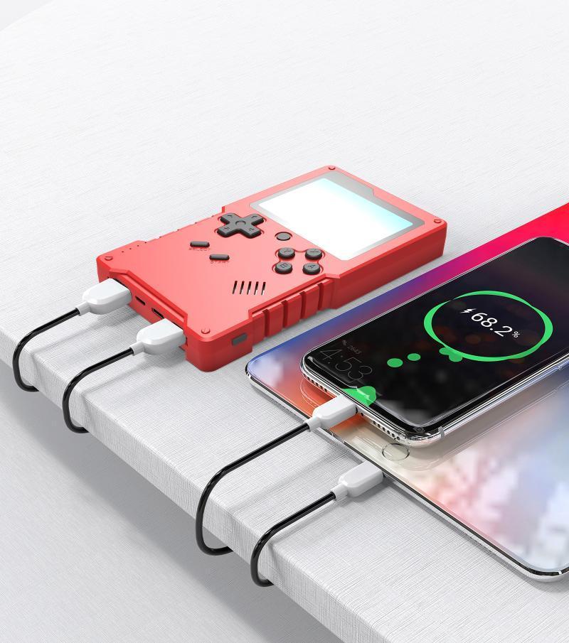 

2020 Multi-Function 500 in 1 with multipurpose TV Video Retro Game Console Handheld with Dual USB Mobile Power Bank1