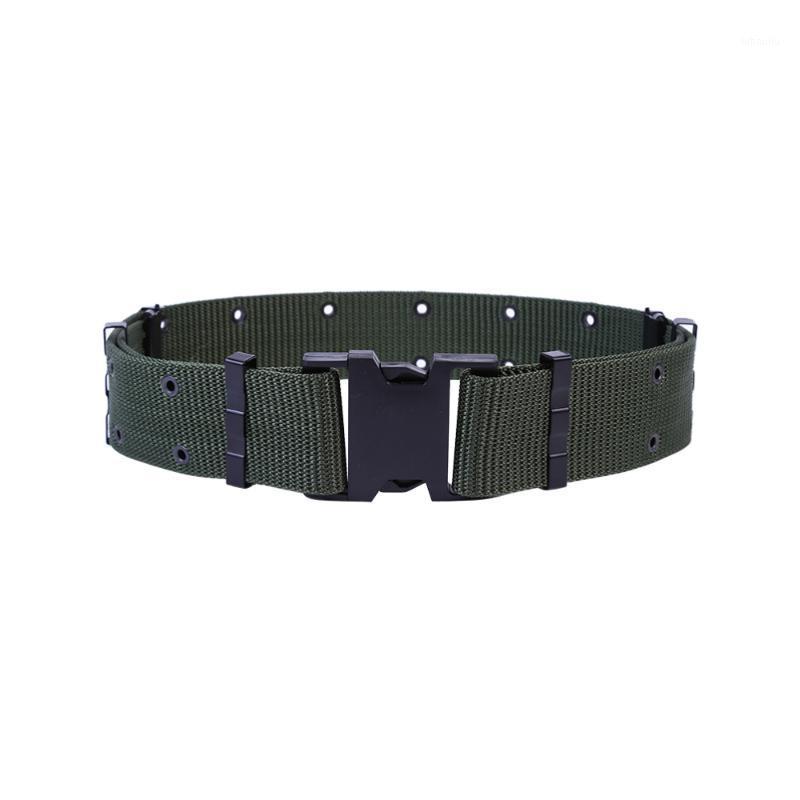 

1PC Safe Practical Canvas Durable Casual Portable Waistband Belt for Men Boy Camping1, Black