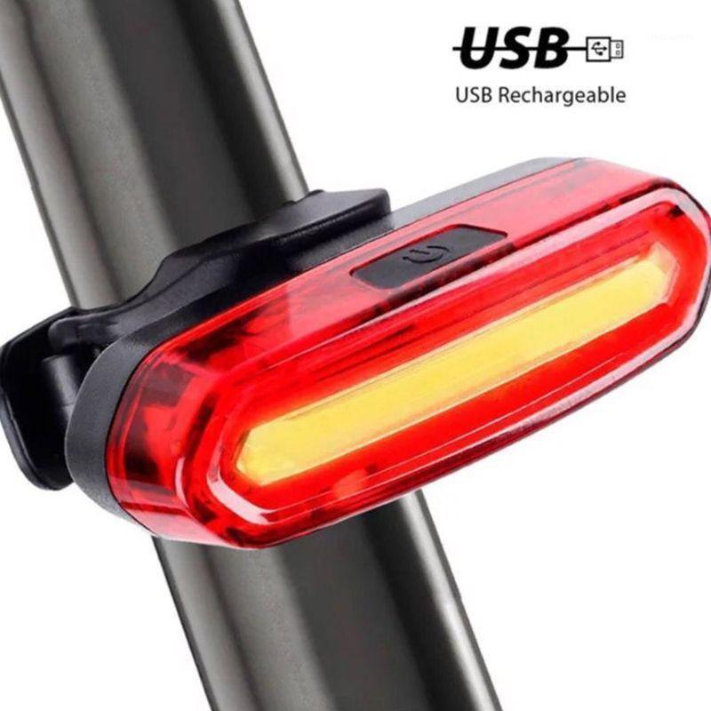 

Bike Taillight Waterproof Riding Rear Light Usb Charging Mountain Cycling Warning Light Bicycle LED Tail-lamp1