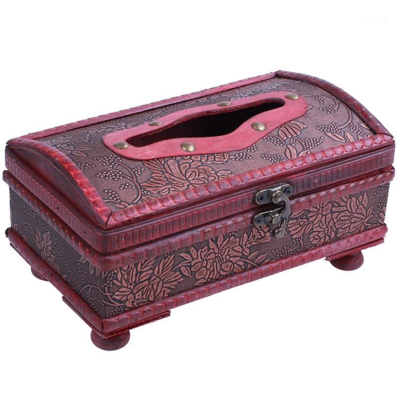 

Elegant Crafted Wooden Antique Handmade Old Tissue Box Antique Tissue Box JXD1